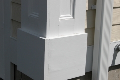 Detail at column base