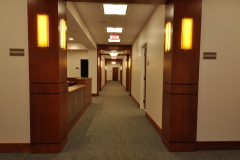 Typical Back Corridors to Exam Rooms and Offices